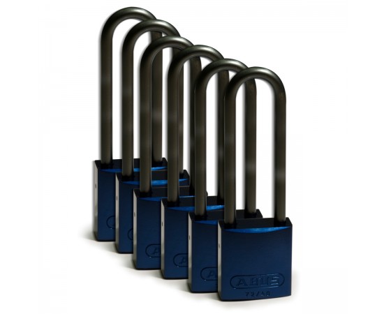 Full Alu Padlocks 75mm Sha KD Blue/6 Alüminyum asma kilitler — Alüminyum Kanca Full Alu Padlocks 75mm Sha KD Blue/6 Alüminyum asma kilitler — Alüminyum Kanca