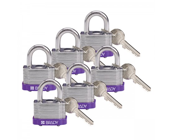 STEEL PADLOCK 20MM SHA KD PURPLE/6 Lamine Çelik Asma Kilitler — Anahtar tutma STEEL PADLOCK 20MM SHA KD PURPLE/6 Lamine Çelik Asma Kilitler — Anahtar tutma