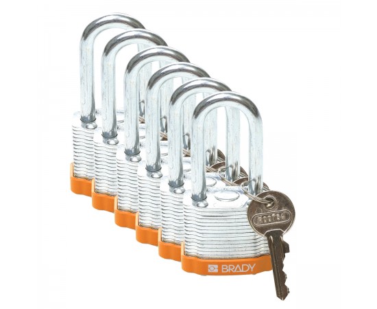 STEEL PADLOCK 38MM SHA KD ORANGE/6 Lamine Çelik Asma Kilitler — Anahtar tutma STEEL PADLOCK 38MM SHA KD ORANGE/6 Lamine Çelik Asma Kilitler — Anahtar tutma