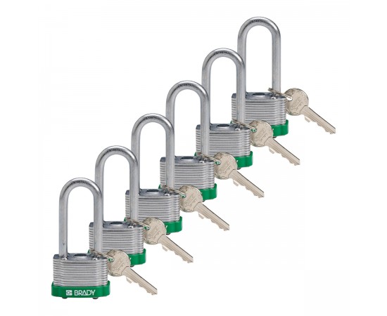 STEEL PADLOCK 51MM SHA KD GREEN/6 Lamine Çelik Asma Kilitler — Anahtar tutma STEEL PADLOCK 51MM SHA KD GREEN/6 Lamine Çelik Asma Kilitler — Anahtar tutma