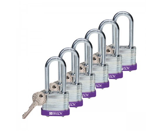 STEEL PADLOCK 51MM SHA KD PURPLE/6 Lamine Çelik Asma Kilitler — Anahtar tutma STEEL PADLOCK 51MM SHA KD PURPLE/6 Lamine Çelik Asma Kilitler — Anahtar tutma