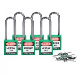 Compact safe padlock 50mm Sha KD Green/6 Güvenlik Asma Kilitleri — Kompakt