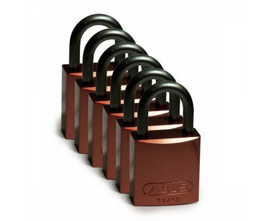 Full Alu Padlocks 25mm Sha KD Brown/6 Alüminyum asma kilitler — Alüminyum kanca Full Alu Padlocks 25mm Sha KD Brown/6 Alüminyum asma kilitler — Alüminyum kanca
