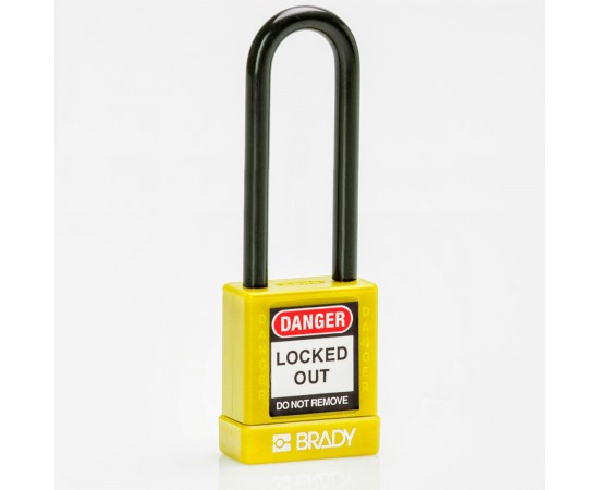 SFTY SECU PADLOCK 75MM ST SHA KD YEL/6 Güvenlik Asma Kilitleri — Naylon Kaplı SFTY SECU PADLOCK 75MM ST SHA KD YEL/6 Güvenlik Asma Kilitleri — Naylon Kaplı