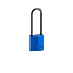 COMPACT ALU PADLOCK 75MM SHA KD BLUE/6 Alüminyum asma kilitler — Kompakt