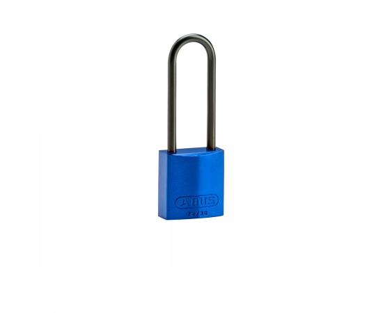 COMPACT ALU PADLOCK 75MM SHA KD BLUE/6 Alüminyum asma kilitler — Kompakt