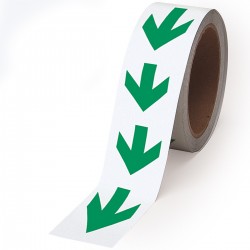 PHOLUM B TAPE GREEN ARROW 40MMx10M Karanlıkta parlayan ok bandı — Ok stili