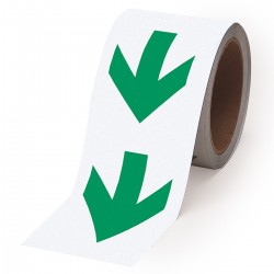 PHOLUM B TAPE GREEN ARROW 80MMx10M Karanlıkta parlayan ok bandı — Ok stili