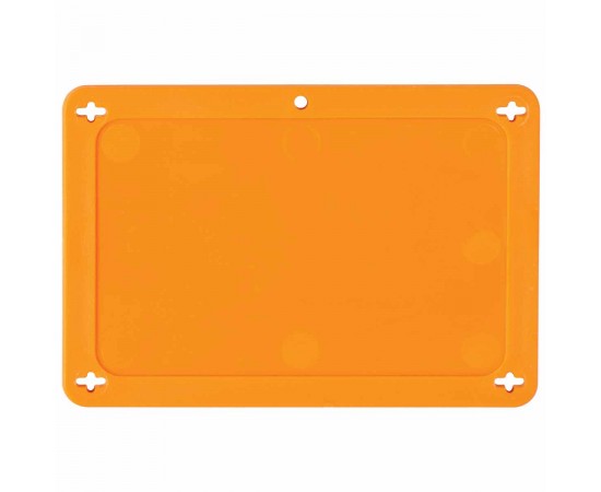 BLANK ORANGE UTILITY TAG 2.5X4 Boş VIP Etiketleri — Büyük BLANK ORANGE UTILITY TAG 2.5X4 Boş VIP Etiketleri — Büyük