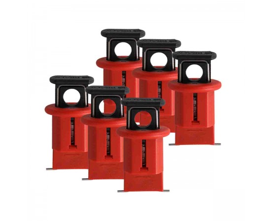 ELEC. CIRCUIT BREAKER L/O EURO POW PK6 Minyatür Devre Kesici Kilitleri — Pin-Out Geniş ELEC. CIRCUIT BREAKER L/O EURO POW PK6 Minyatür Devre Kesici Kilitleri — Pin-Out Geniş