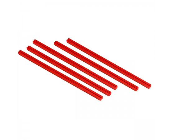 EZ 480/600 VOLT 7.6" RED BLOCK BAR PK5 Şalter Tutucu Bileşenler — 190 mm Kırmızı Engelleme Çubuğu EZ 480/600 VOLT 7.6" RED BLOCK BAR PK5 Şalter Tutucu Bileşenler — 190 mm Kırmızı Engelleme Çubuğu