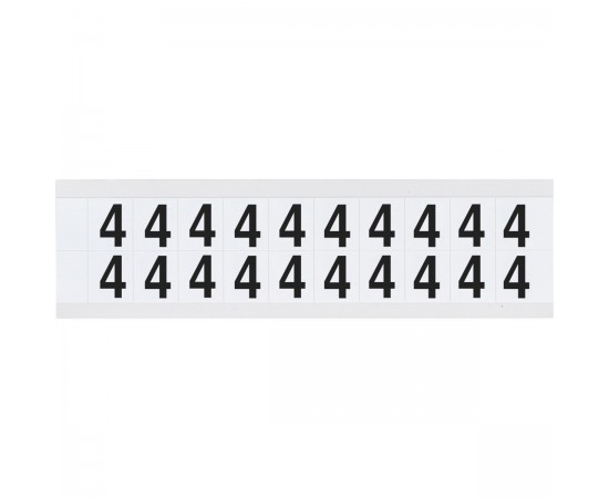 9712-4 9712 Serisi Sayı ve Harf Etiketleri 9712-4 9712 Serisi Sayı ve Harf Etiketleri
