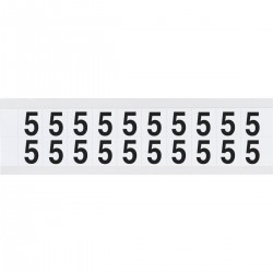 9712-5 9712 Serisi Sayı ve Harf Etiketleri