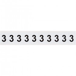 9713-3 9713 Serisi Sayı ve Harf Etiketleri