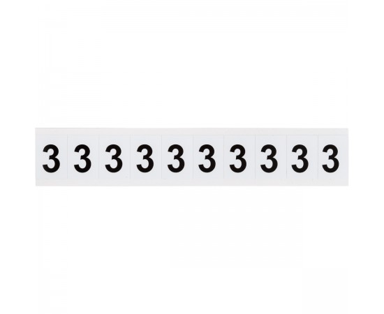 9713-3 9713 Serisi Sayı ve Harf Etiketleri 9713-3 9713 Serisi Sayı ve Harf Etiketleri
