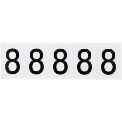 9714-8 9714 Serisi Sayı ve Harf Etiketleri