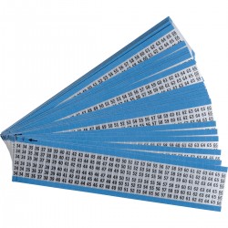 AF-34-66-PK Tel İşaretleme Kartları - Ardışık Sayılar