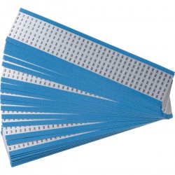 AF-8-PK Tel İşaretleme Kartları - Sert Sayılar