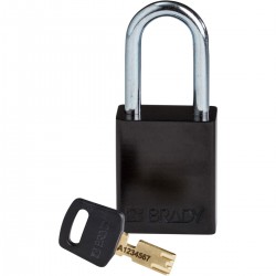 ALU-BLK-38ST-KD SafeKey Asma Kilitleri — Alüminyum