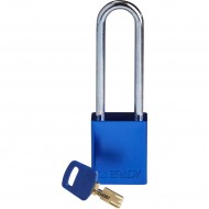 ALU-BLU-76ST-KD SafeKey Asma Kilitleri &mdash; Al&uuml;minyum