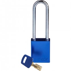 ALU-BLU-76ST-KD SafeKey Asma Kilitleri — Alüminyum