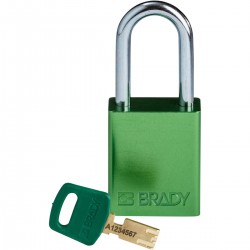 ALU-GRN-38ST-KD SafeKey Asma Kilitleri — Alüminyum