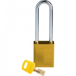 ALU-YLW-76ST-KD SafeKey Asma Kilitleri — Alüminyum