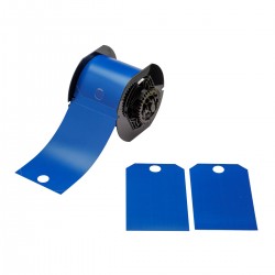 B30-255-851-BL B30 Yazıcıları İçin Yazdırılabilir Polyester Güvenlik Yapışkansız Etiketleri