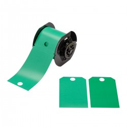 B30-255-851-GN B30 Yazıcıları İçin Yazdırılabilir Polyester Güvenlik Yapışkansız Etiketleri