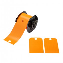 B30-255-851-OR B30 Yazıcıları İçin Yazdırılabilir Polyester Güvenlik Yapışkansız Etiketleri