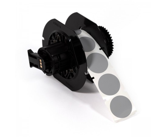 B30-D25-595-GY Denetim etiketi, 25 mm, Gri B30-D25-595-GY Denetim etiketi, 25 mm, Gri