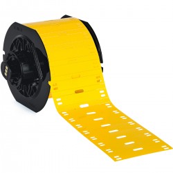 B33-60x10-7598-YL BBP33/i3300 Yazıcılar için Yapışkansız Polyester Kablo Etiketi
