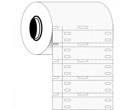 B33-7597W-2050 BBP33/i3300 Yazıcılar için Polietilen Yapışkansız Etiket B33-7597W-2050 BBP33/i3300 Yazıcılar için Polietilen Yapışkansız Etiket
