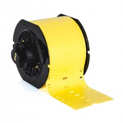 B33-75x10-7643-YL BBP33/i3300 Yazıcılar için B-7643 yapışkansız kablo etiketleri