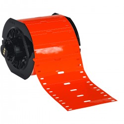 B33-75x15-7598-RD BBP33/i3300 Yazıcılar için Yapışkansız Polyester Kablo Etiketi