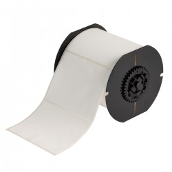 B33-76-618 B33 Serisi Mat Beyaz Polyester Etiketler (en az %25 geri dönüştürülmüş bileşen)
