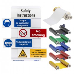 B85-RIGID SIGN-KIT BBP85 Yazıcı için sert işaret panel seti