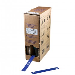 BM-10X60-7598-BL M611, M610, BMP61, M710 ve BMP71 için Taşıyıcısız Polyester Büyük Kutu Yapışkansız Kablo Etiketi