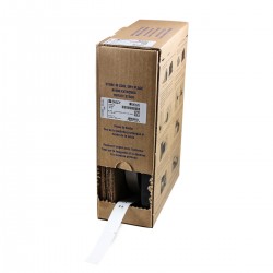 BM-10X60-7598-WT M611, M610 ve M710 için Taşıyıcısız Polyester Büyük Kutu Yapışkansız Kablo Etiketi