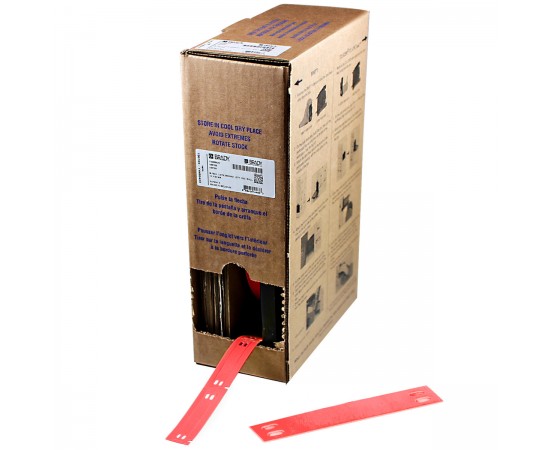 BM7-10x60-7643-RD M710 İçin Taşıyıcısız B-7643 Büyük Kutu yapışkansız kablo etiketleri BM7-10x60-7643-RD M710 İçin Taşıyıcısız B-7643 Büyük Kutu yapışkansız kablo etiketleri