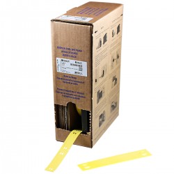 BM7-10x60-7643-YL M710 İçin Taşıyıcısız B-7643 Büyük Kutu yapışkansız kablo etiketleri