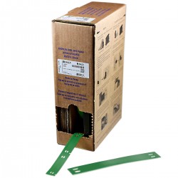 BM-10X75-7598-GN M611, M610, BMP61, M710 ve BMP71 için Taşıyıcısız Polyester Büyük Kutu Yapışkansız Kablo Etiketi