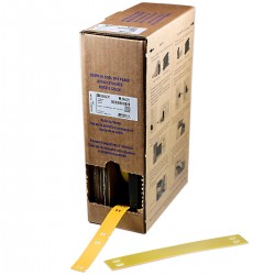 BM-10X75-7598-YL M611, M610, BMP61, M710 ve BMP71 için Taşıyıcısız Polyester Büyük Kutu Yapışkansız Kablo Etiketi