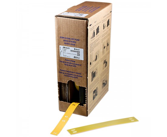 BM-10X75-7598-YL M611, M610, BMP61, M710 ve BMP71 için Taşıyıcısız Polyester Büyük Kutu Yapışkansız Kablo Etiketi BM-10X75-7598-YL M611, M610, BMP61, M710 ve BMP71 için Taşıyıcısız Polyester Büyük Kutu Yapışkansız Kablo Etiketi