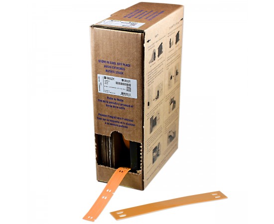 BM7-10x75-7643-OR M710 İçin Taşıyıcısız B-7643 Büyük Kutu yapışkansız kablo etiketleri BM7-10x75-7643-OR M710 İçin Taşıyıcısız B-7643 Büyük Kutu yapışkansız kablo etiketleri