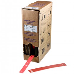 BM7-10x75-7643-RD M710 İçin Taşıyıcısız B-7643 Büyük Kutu yapışkansız kablo etiketleri