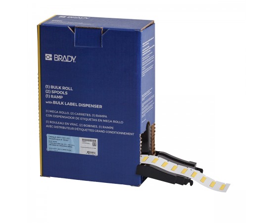 BM-125-1-312-YL M610, M611, BMP61, M710 ve BMP71 için PermaSleeve® Ticari Sınıf Isıyla Daralan Etiketler BM-125-1-312-YL M610, M611, BMP61, M710 ve BMP71 için PermaSleeve® Ticari Sınıf Isıyla Daralan Etiketler