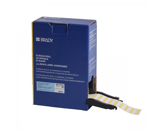 BM-125-175-312-YL M610, M611, BMP61, M710 ve BMP71 için PermaSleeve® Ticari Sınıf Isıyla Daralan Etiketler BM-125-175-312-YL M610, M611, BMP61, M710 ve BMP71 için PermaSleeve® Ticari Sınıf Isıyla Daralan Etiketler
