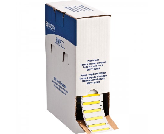 BM-125-175-342-YL M610, M611, BMP61, M710 ve BMP71 için PermaSleeve® Isıyla Daralan Etiketler BM-125-175-342-YL M610, M611, BMP61, M710 ve BMP71 için PermaSleeve® Isıyla Daralan Etiketler