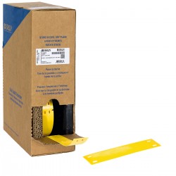 BM-15X75-7598-YL M611, M610, BMP61, M710 ve BMP71 için Taşıyıcısız Polyester Büyük Kutu Yapışkansız Kablo Etiketi